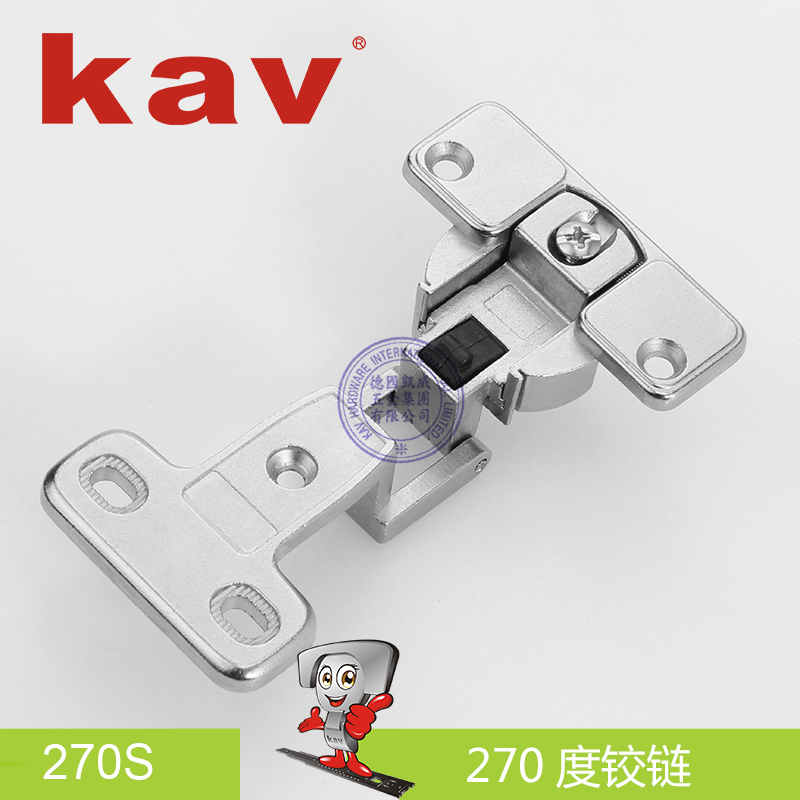 270度固定式移位铰链 270度门铰链 270 Kav凯威智能家居五金