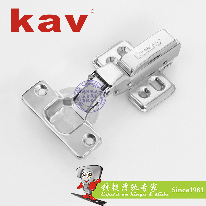kav304不锈钢液压铰链固定装S304H07/08/09