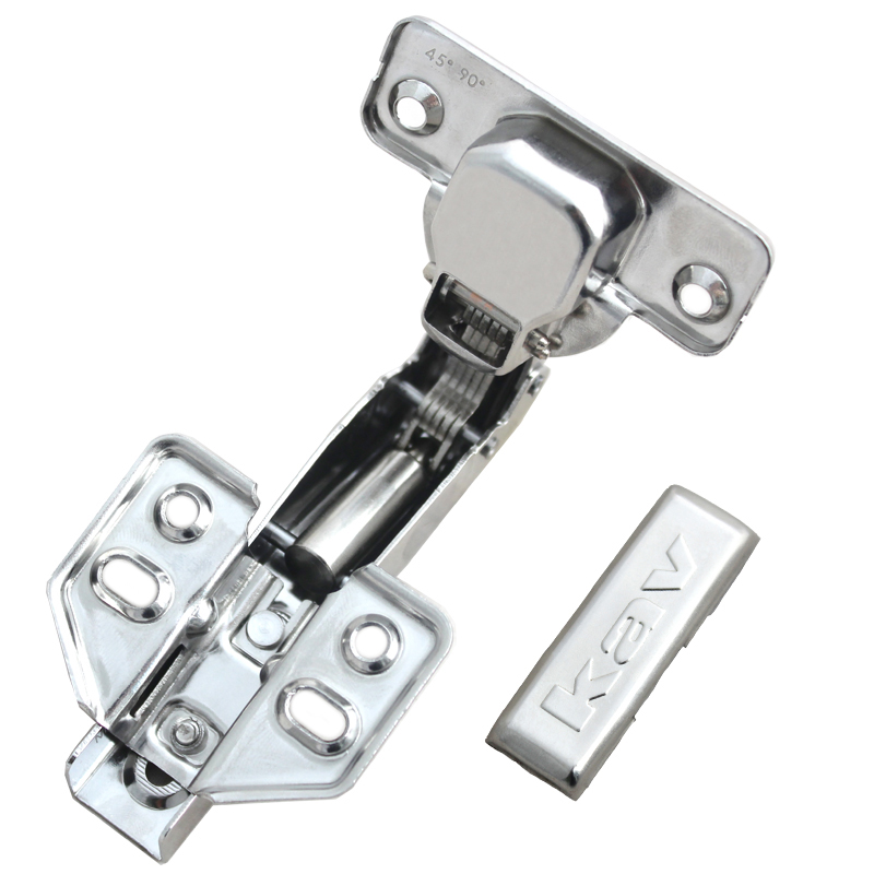 kav不锈钢45度液压铰链特殊角度柜门铰DS45H-201