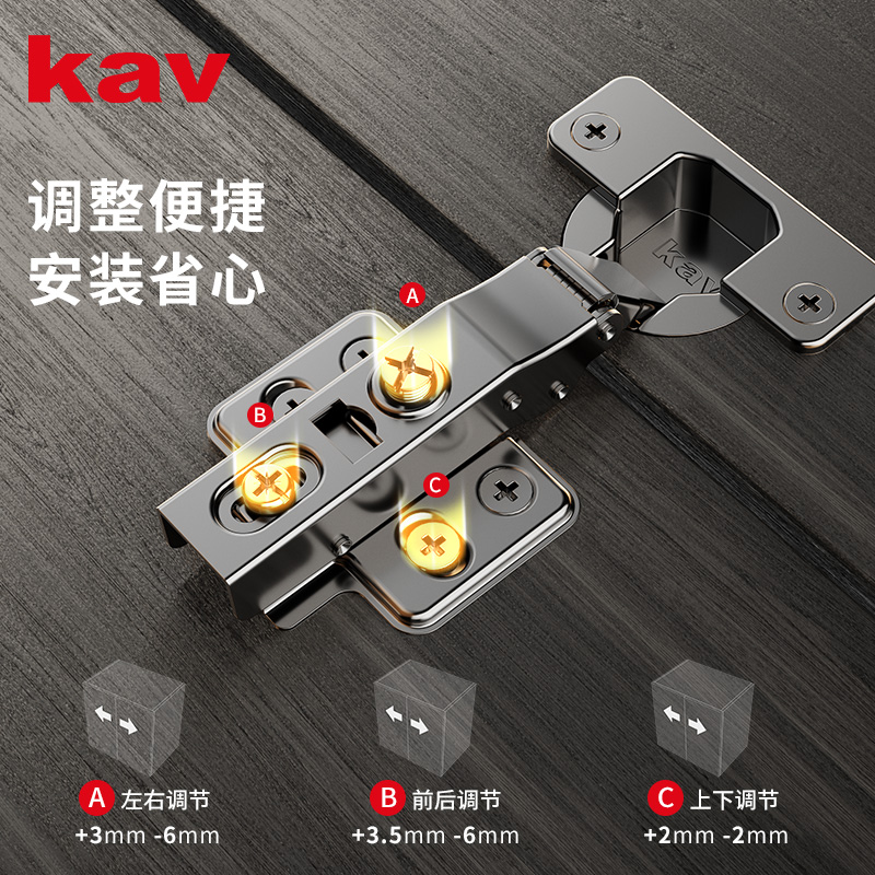S5H一段力阻尼铰链
