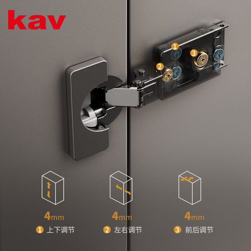 KU235H三段力35杯超薄铰链